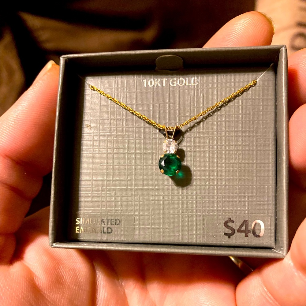Emerald necklace